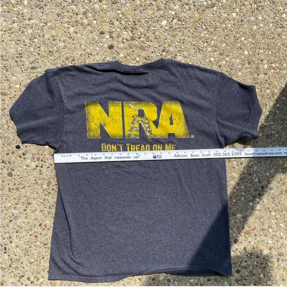 NRA tee shirt. DELTA PRO WEIGHT • T-SHIRTS. - Dark grey - Picture 5 of 6
